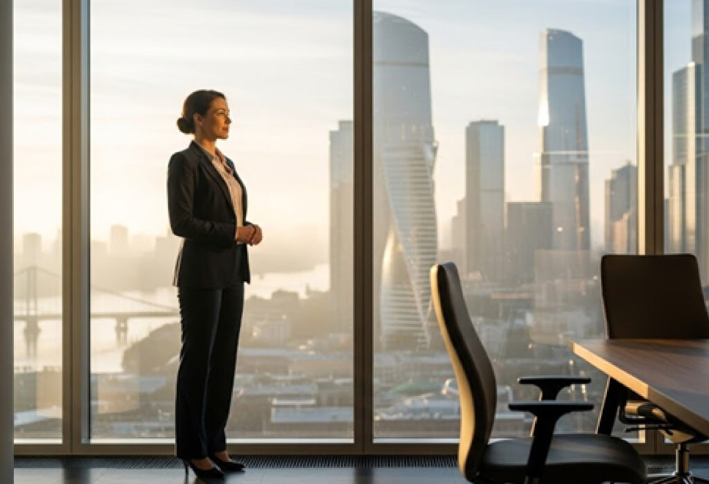 אישה מנהלת לומדת איך לנהל אנרגיה למניעת שחיקה