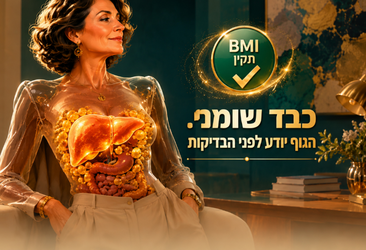 טיפול בכבד שומני אצל נשים רזות: מה שה-BMI לא מגלה