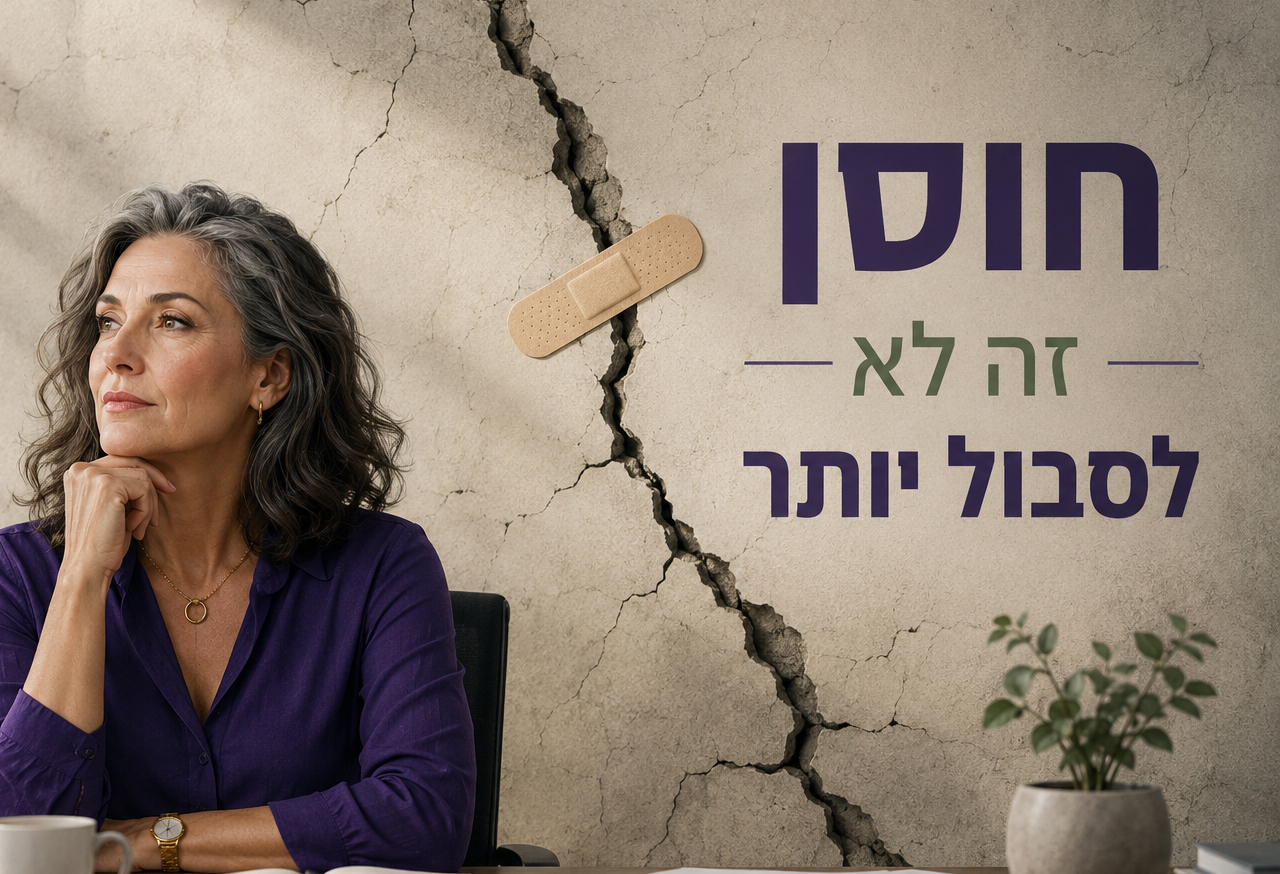למה סדנת נשימות בלי שינוי מבני לא תמנע שחיקה בעבודה אצל מנהלות